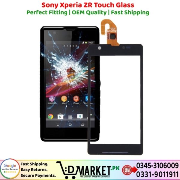 Sony Xperia ZR Touch Glass Price In Pakistan