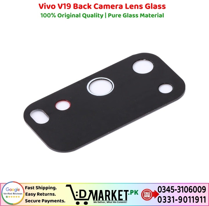 Vivo V19 Back Camera Lens Glass Price In Pakistan