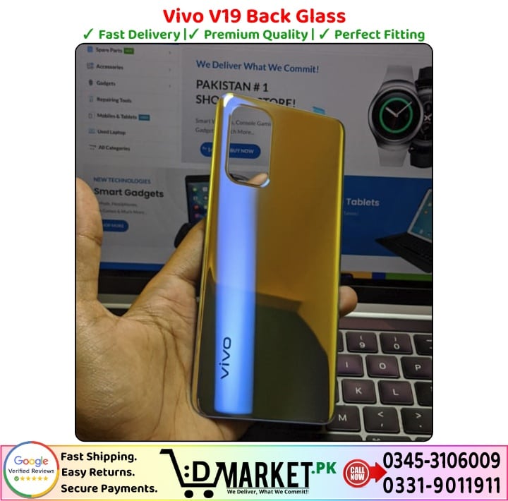 Vivo V19 Back Glass Price In Pakistan