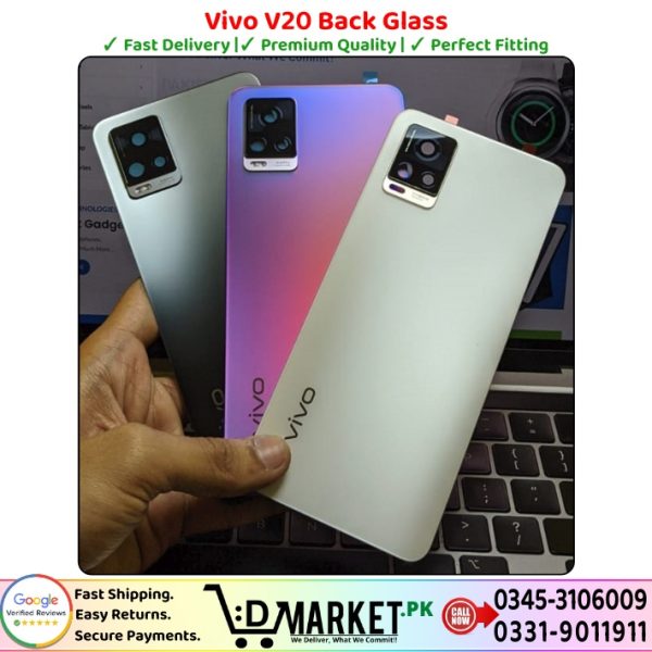Vivo V20 Back Glass Price In Pakistan