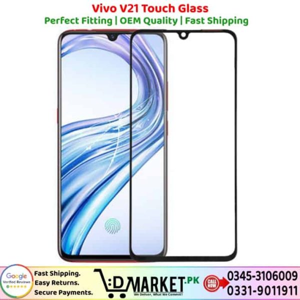 Vivo V21 Touch Glass Price In Pakistan