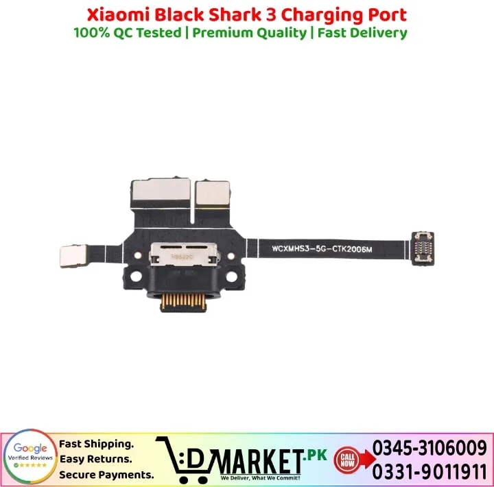 Xiaomi Black Shark 3 Charging Port Price In Pakistan