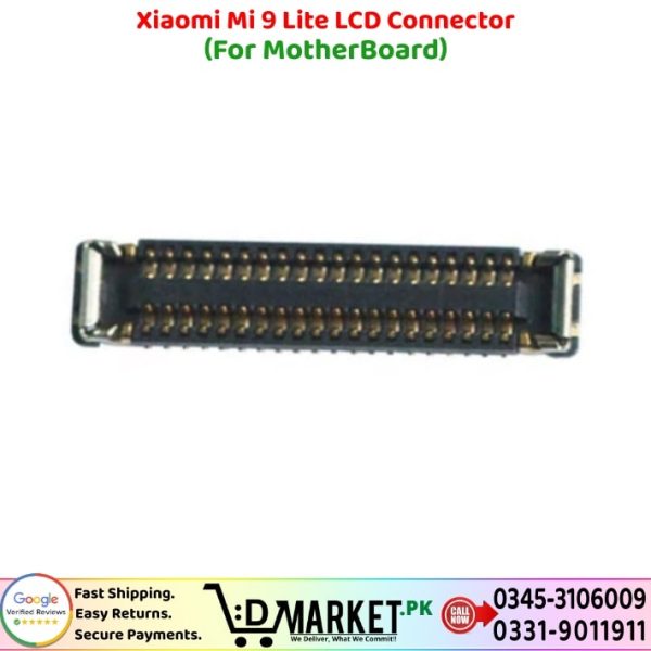 Xiaomi Mi 9 Lite LCD Connector Price In Pakistan