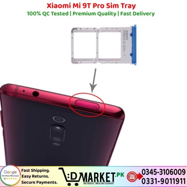 Xiaomi Mi 9T Pro Sim Tray Price In Pakistan