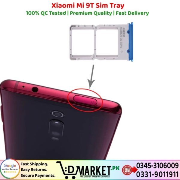 Xiaomi Mi 9T Sim Tray Price In Pakistan