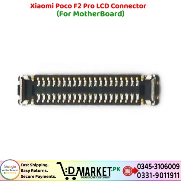 Xiaomi Poco F2 Pro LCD Connector Price In Pakistan