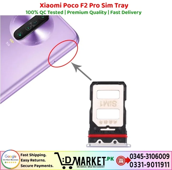 Xiaomi Poco F2 Pro Sim Tray Price In Pakistan