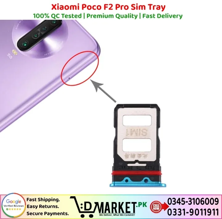 Xiaomi Poco F2 Pro Sim Tray Price In Pakistan