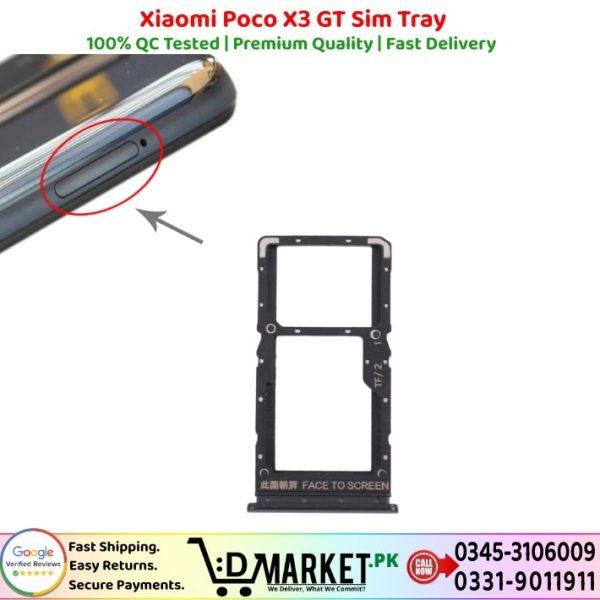 Xiaomi Poco X3 GT Sim Tray Price In Pakistan