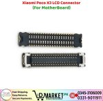 Xiaomi Poco X3 LCD Connector Price In Pakistan