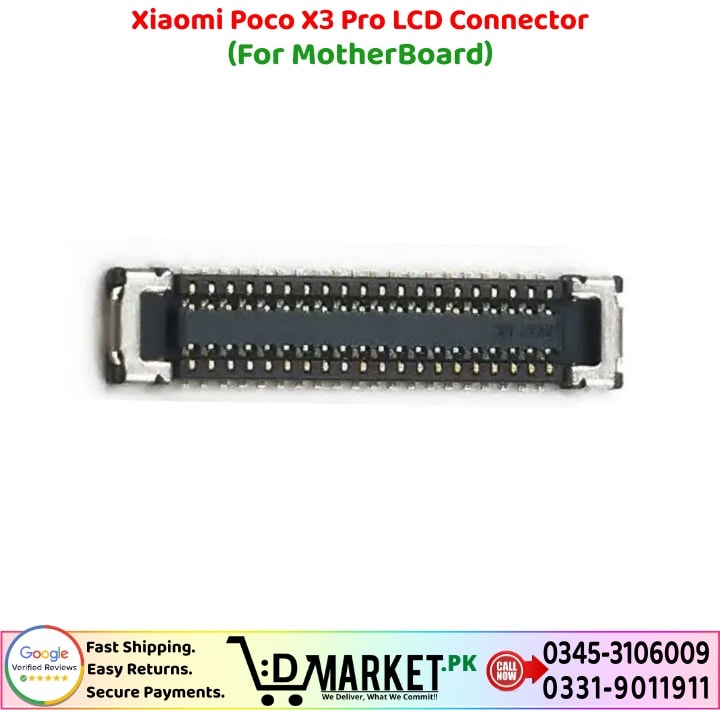 Xiaomi Poco X3 Pro LCD Connector Price In Pakistan