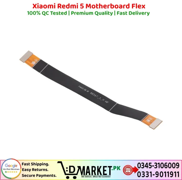 Xiaomi Redmi 5 Motherboard Flex Price In Pakistan