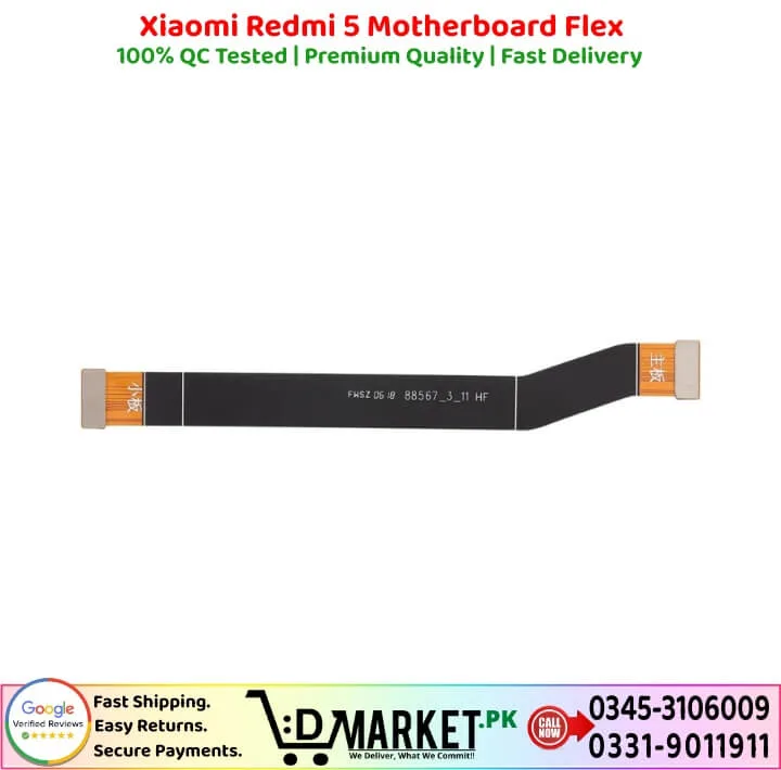 Xiaomi Redmi 5 Motherboard Flex Price In Pakistan