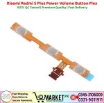 Xiaomi Redmi 5 Plus Power Volume Button Flex Price In Pakistan