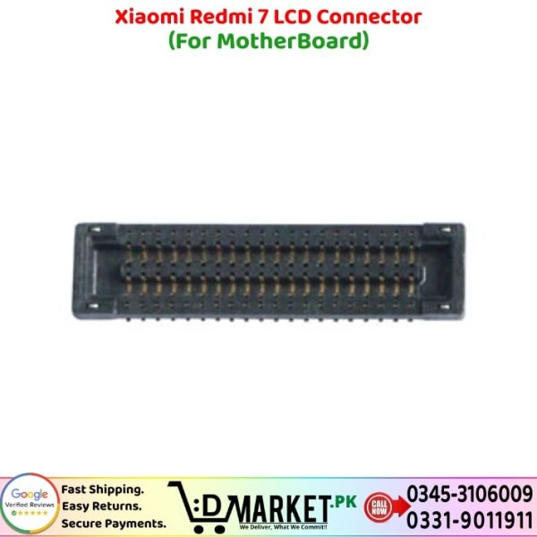 Xiaomi Redmi 7 LCD Connector Price In Pakistan