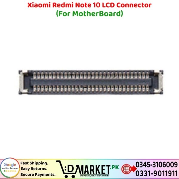 Xiaomi Redmi Note 10 LCD Connector Price In Pakistan