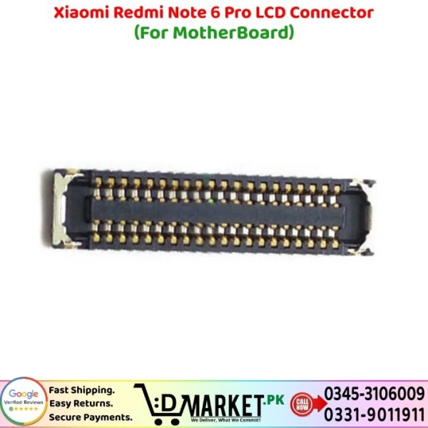 Xiaomi Redmi Note 6 Pro LCD Connector Price In Pakistan