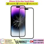 Apple iPhone 14 Pro Max Touch Glass Price In Pakistan