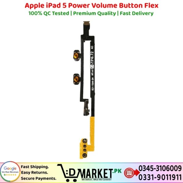Apple iPad 5 Power Volume Button Flex Price In Pakistan