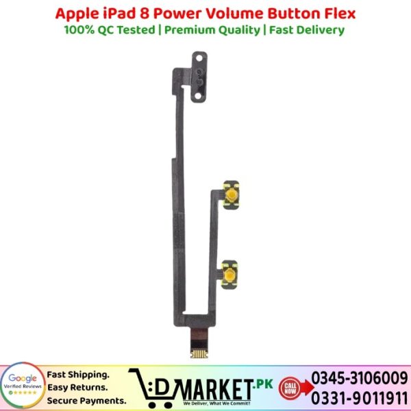 Apple iPad 8 Power Volume Button Flex Price In Pakistan