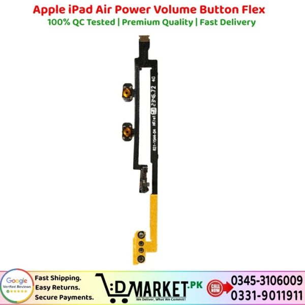 Apple iPad Air Power Volume Button Flex Price In Pakistan