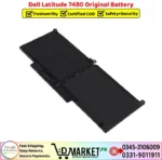 Dell Latitude 7480 Original Battery Price In Pakistan