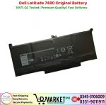 Dell Latitude 7480 Original Battery Price In Pakistan