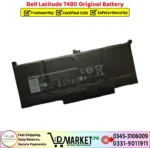 Dell Latitude 7480 Original Battery Price In Pakistan