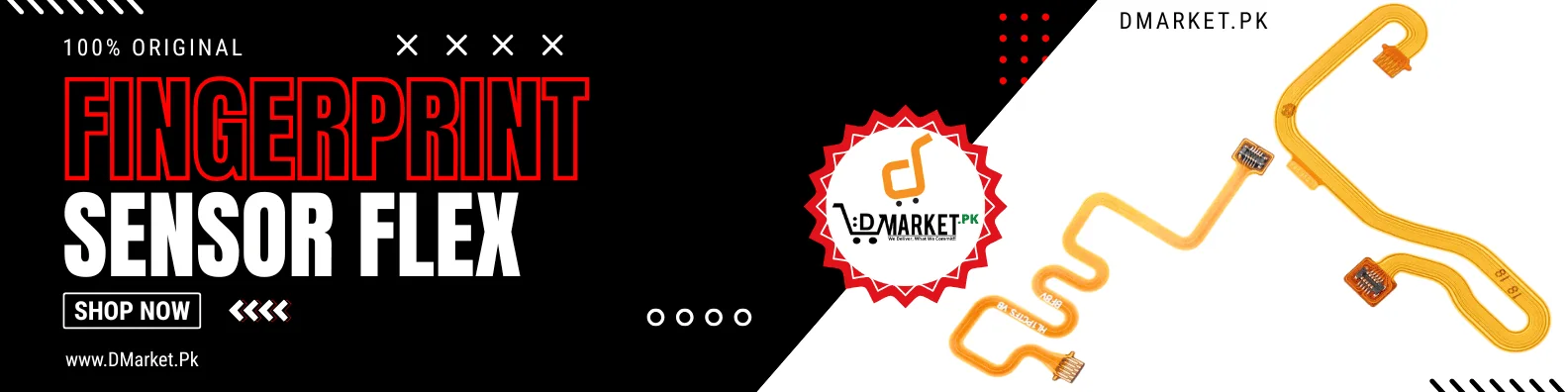 FingerPrint Sensor Flex Banner - DMarket.Pk