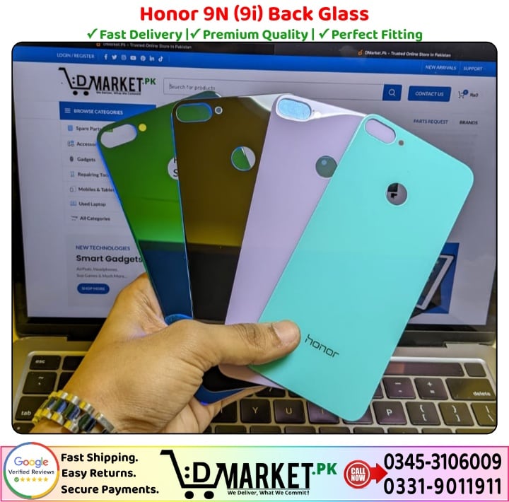 Honor 9N 9i Back Glass Price In Pakistan