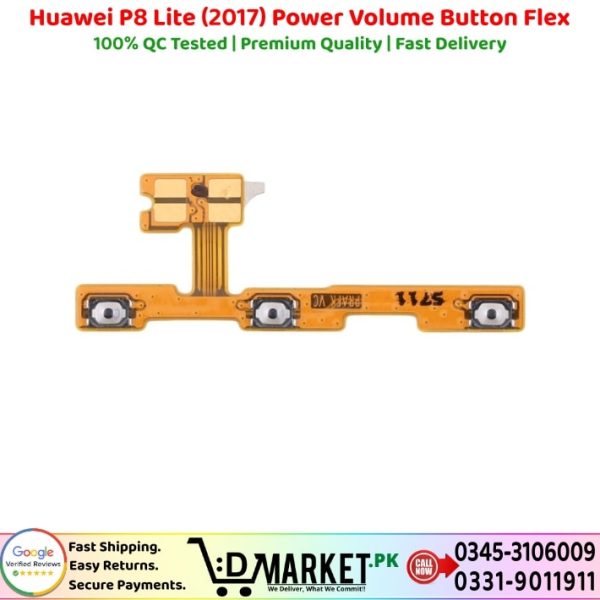 Huawei P8 Lite 2017 Power Volume Button Flex Price In Pakistan