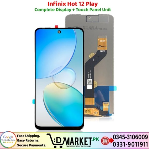 Infinix Hot 12 Play LCD Panel Price In Pakistan