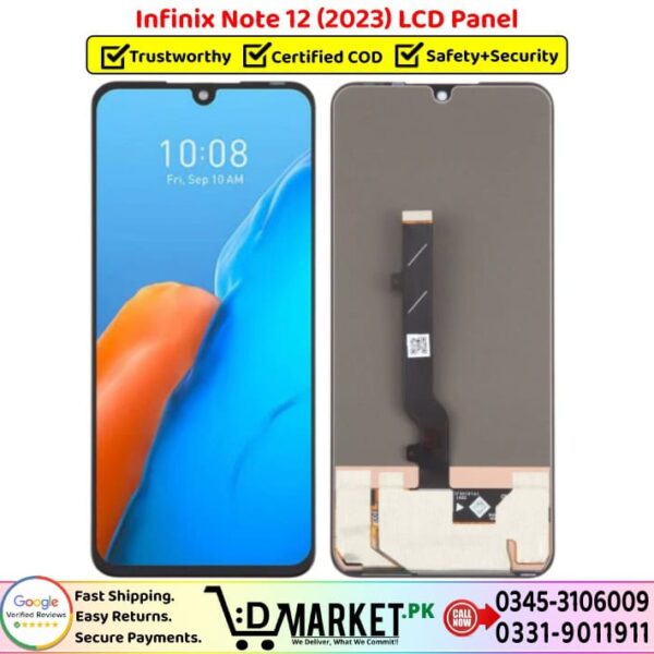 Infinix Note 12 LCD Panel Price In Pakistan