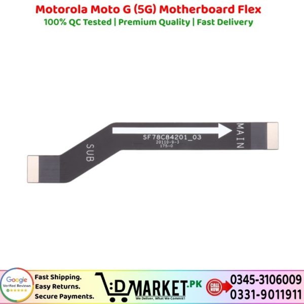 Motorola Moto G 5G Motherboard Flex Price In Pakistan