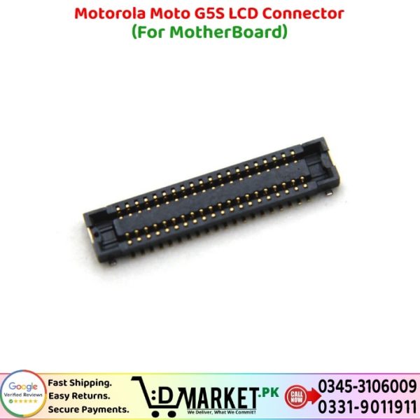 Motorola Moto G5S LCD Connector Price In Pakistan