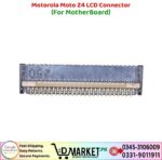 Motorola Moto Z4 LCD Connector Price In Pakistan