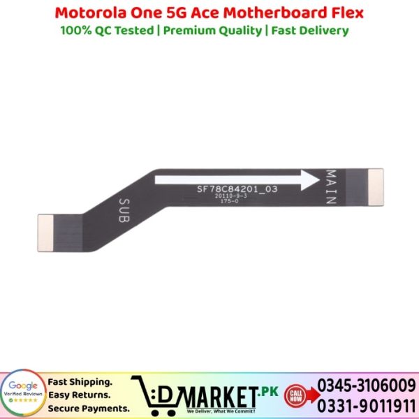 Motorola One 5G Ace Motherboard Flex Price In Pakistan