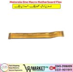 Motorola One Macro Motherboard Flex Price In Pakistan