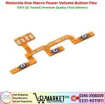 Motorola One Macro Power Volume Button Flex Price In Pakistan