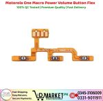 Motorola One Macro Power Volume Button Flex Price In Pakistan
