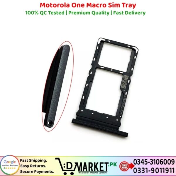 Motorola One Macro Sim Tray Price In Pakistan
