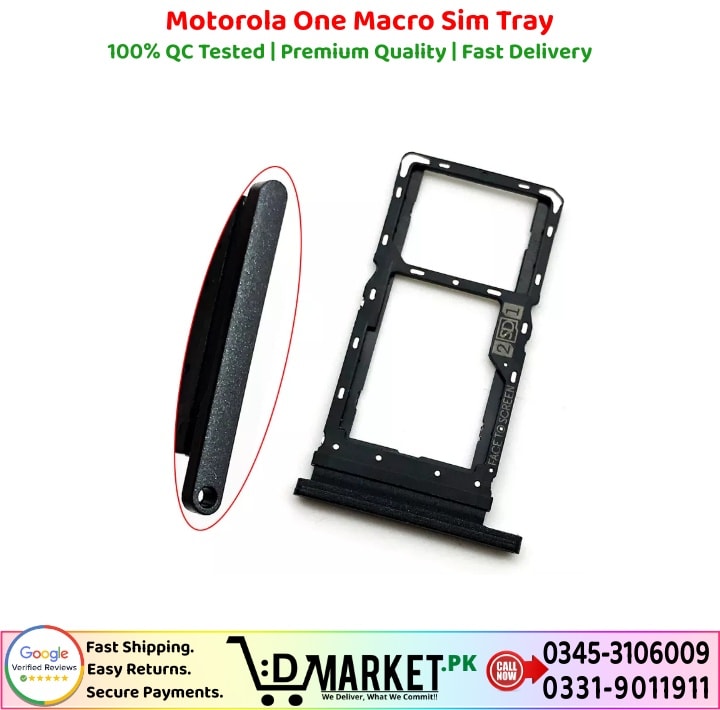 Motorola One Macro Sim Tray Price In Pakistan