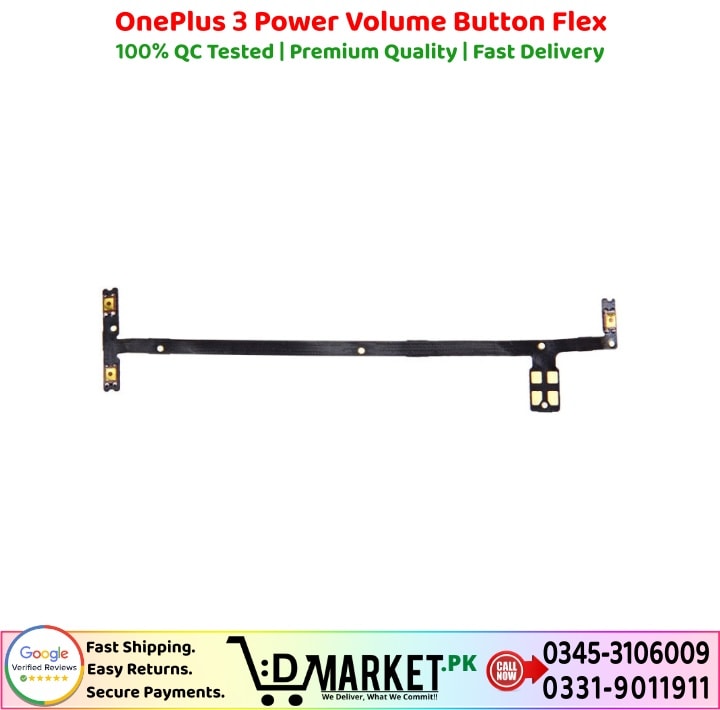 OnePlus 3 Power Volume Button Flex Price In Pakistan