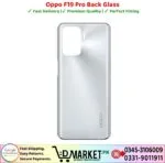 Oppo F19 Pro Back Glass Price In Pakistan