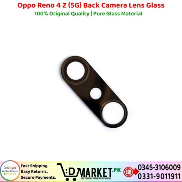 Oppo Reno 4 Z 5G Back Camera Lens Glass Price In Pakistan