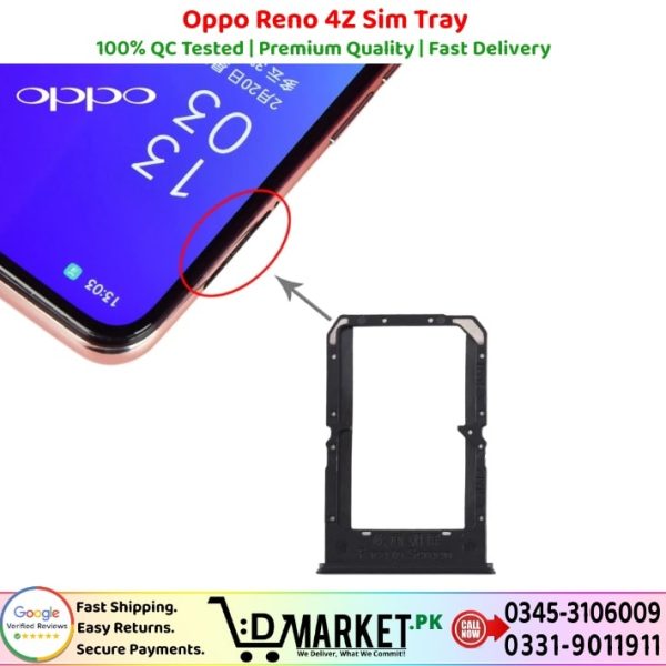 Oppo Reno 4Z Sim Tray Price In Pakistan