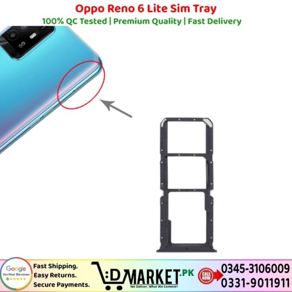 Oppo Reno 6 Lite Sim Tray Price In Pakistan