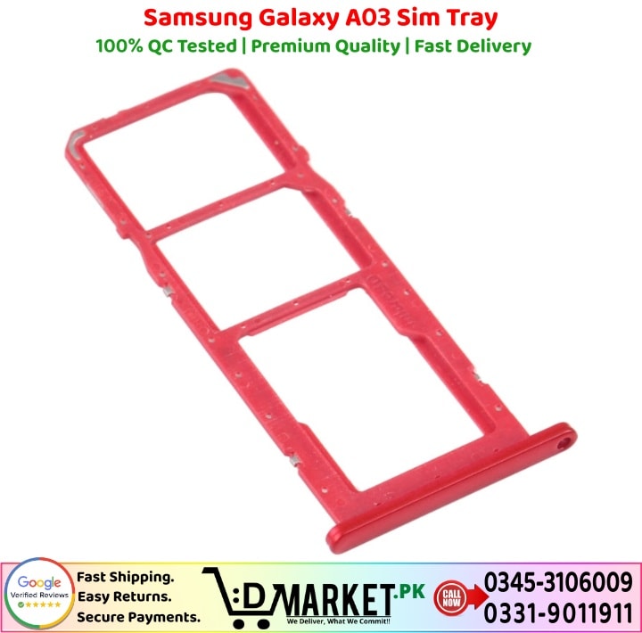 Samsung Galaxy A03 Sim Tray Price In Pakistan