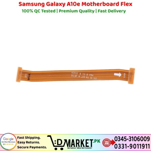 Samsung Galaxy A10e Motherboard Flex Price In Pakistan