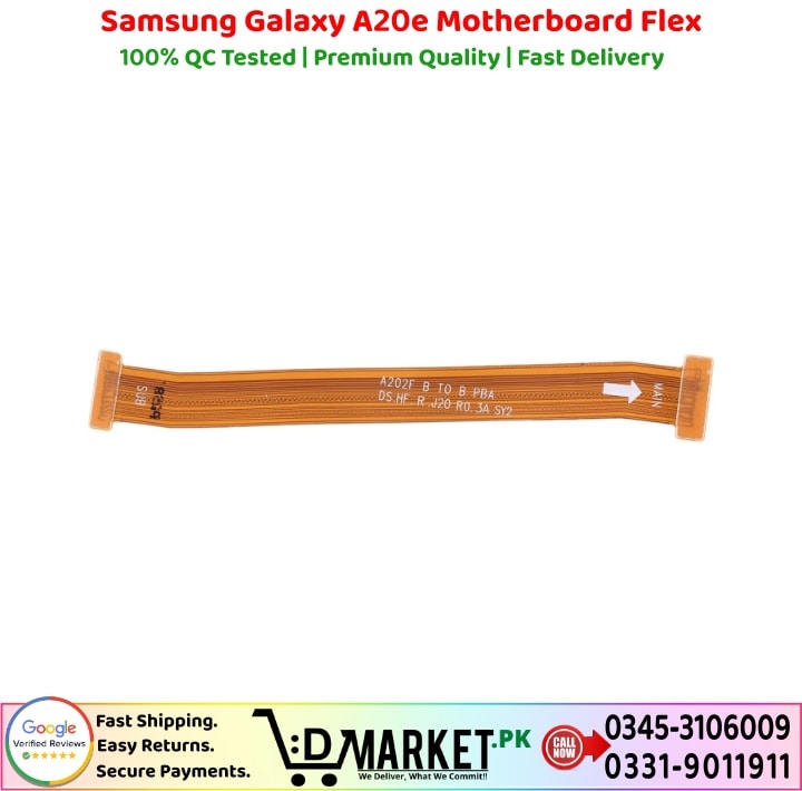 Samsung Galaxy A20e Motherboard Flex Price In Pakistan